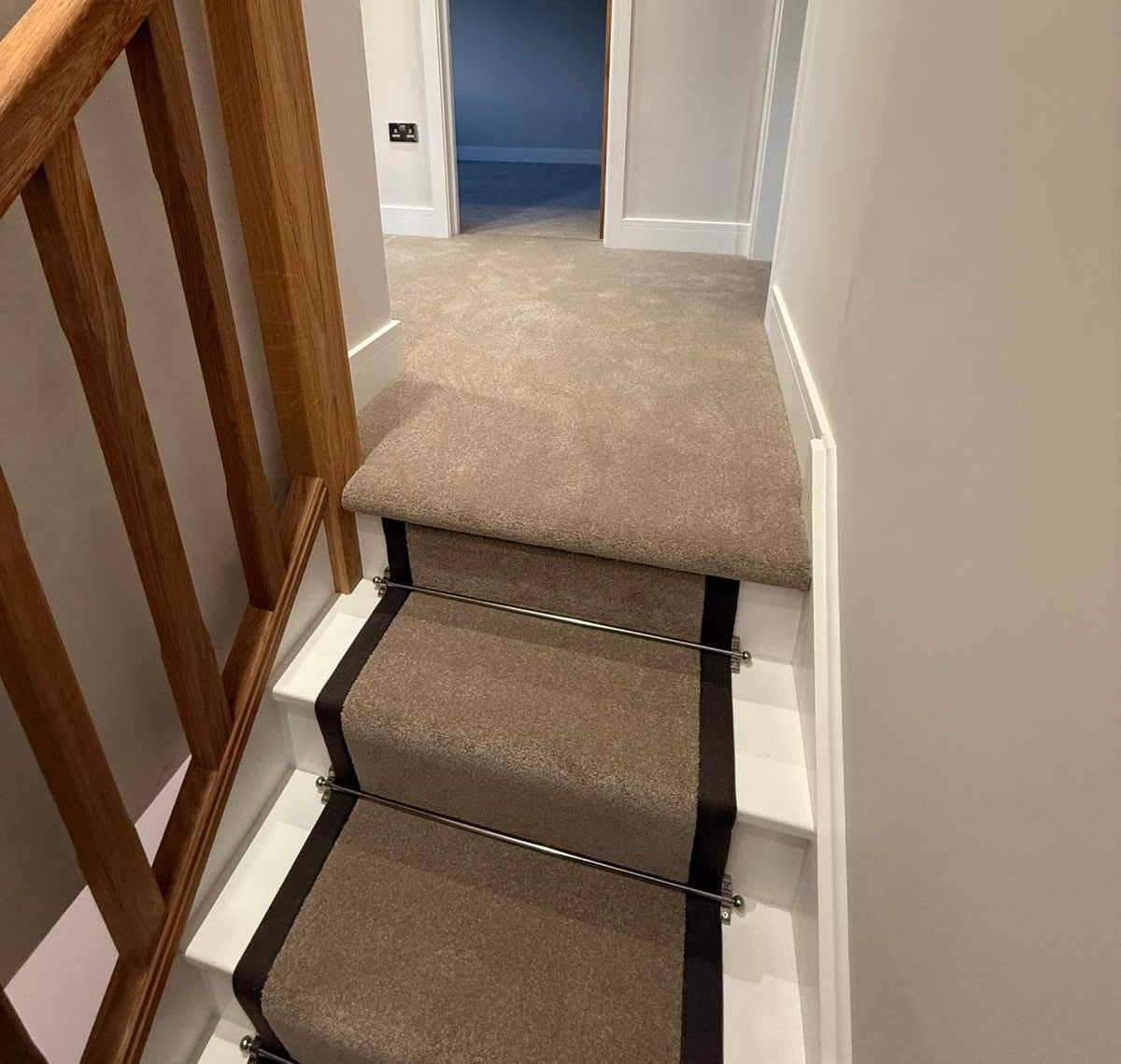 New stair runners by SK Flooring and Carpets