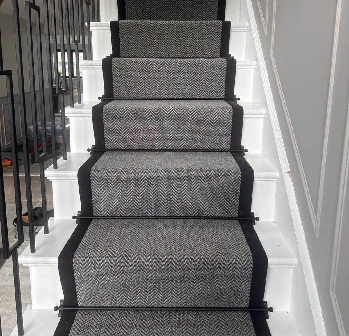 New stair carpets by SK Flooring and Carpets