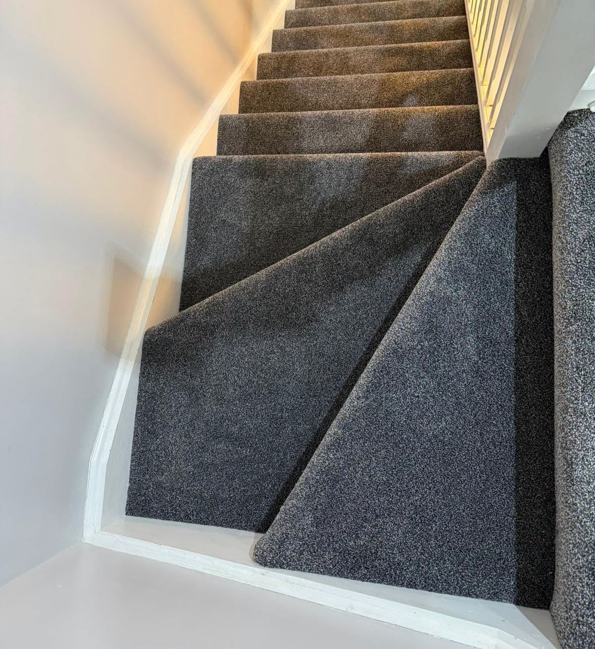 New stair carpets by SK Flooring and Carpets