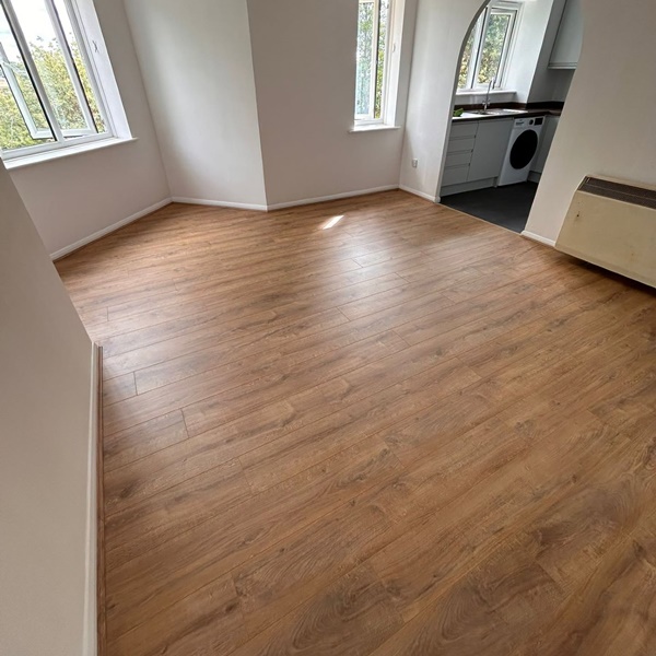 Laminate Floor fitted by SK Flooring & Carpets