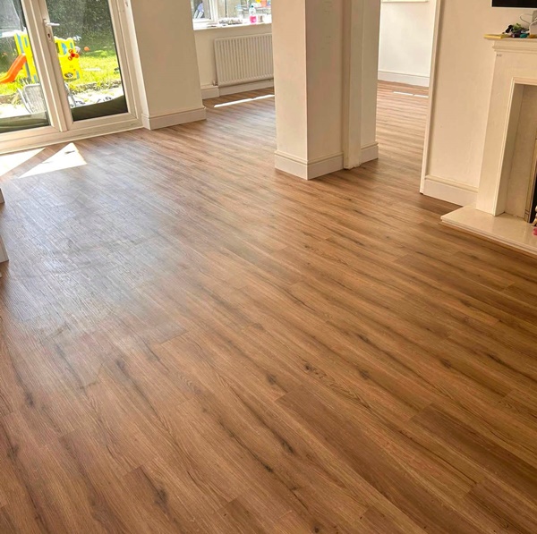 Luxury Vinyl Tiles fitted By SK Flooring & Carpets